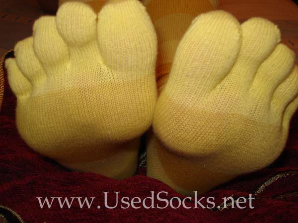 used socks holes