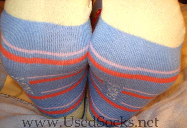 sweaty girls socks