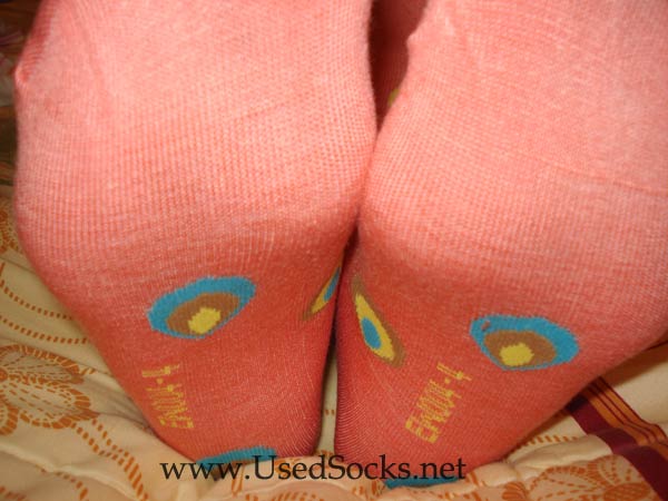 feet in used socks