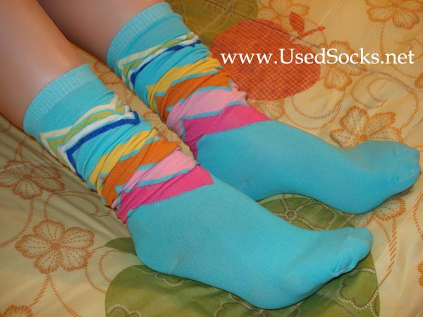 women high used socks