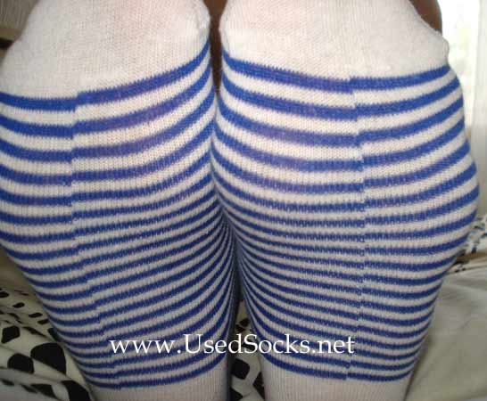 used girls socks